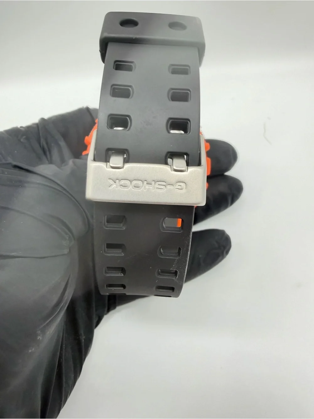 Custom Casio G-Shock GA-110 Orange Black Tiger Camo Art Watch 5146